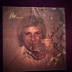 Jan Lewan She" Vintage Vinyl album with Signature.
